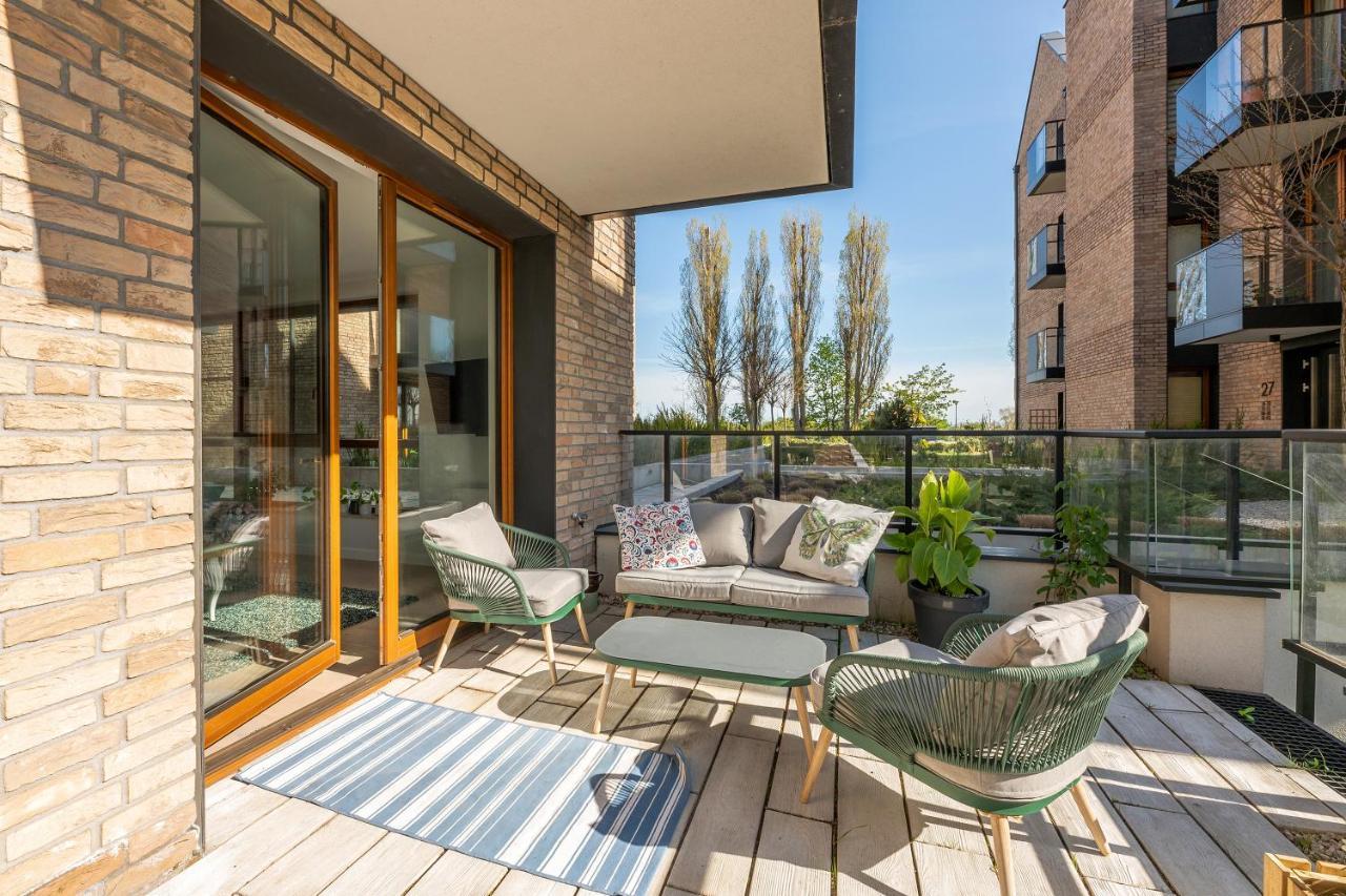 Garden Apartment Sadowa Danzig Exterior foto